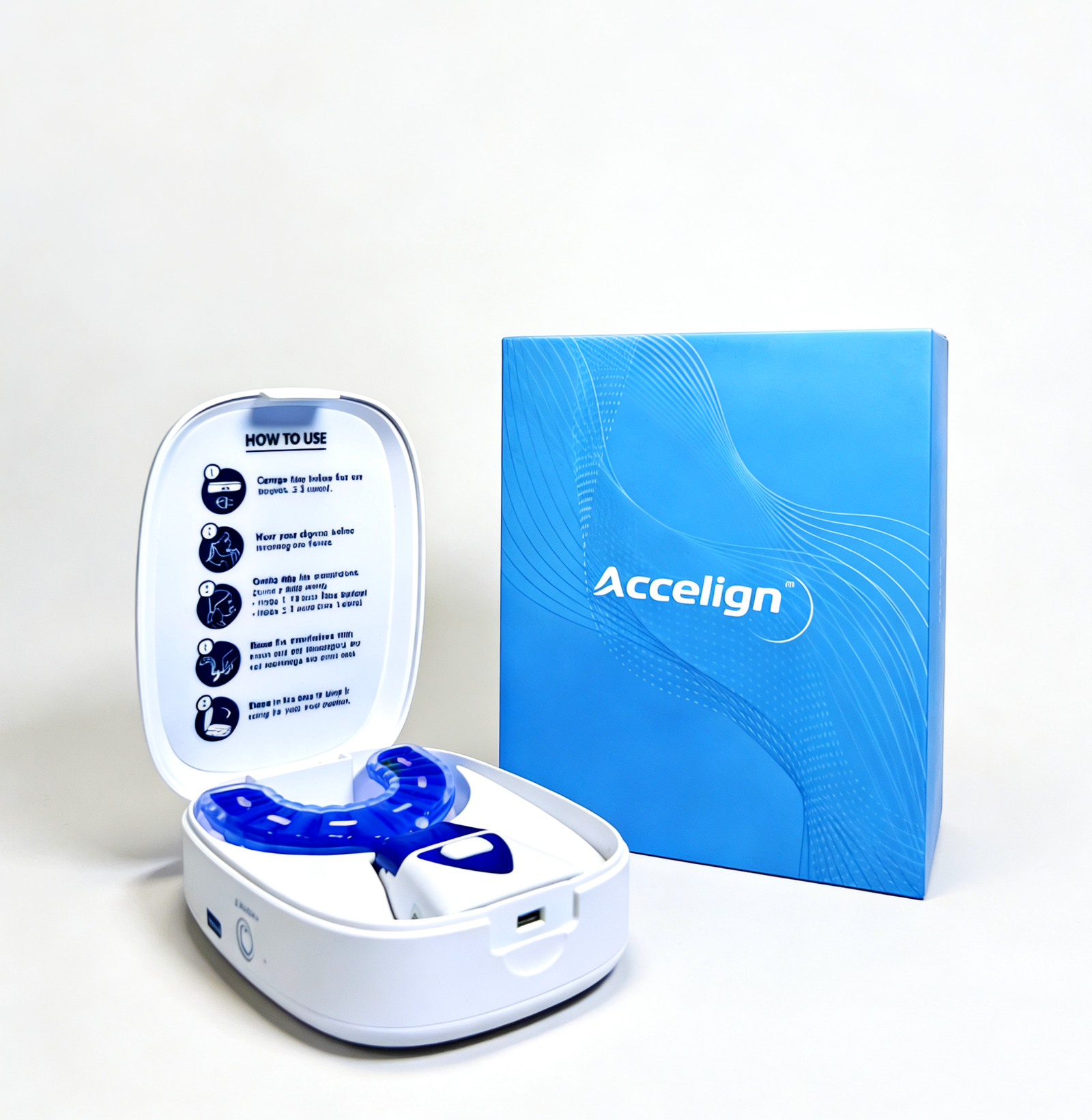 Dentist recommended Accelign™ pulse technology for faster teeth movement