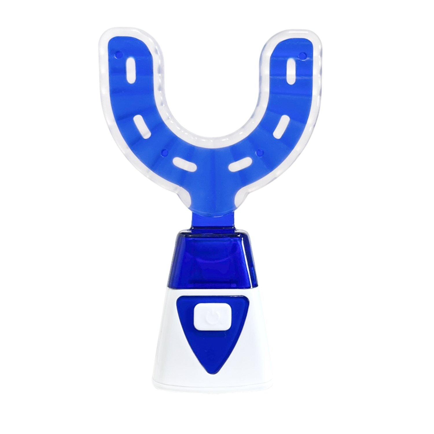 Portable travel size orthodontic accelerator fitting in a small bag